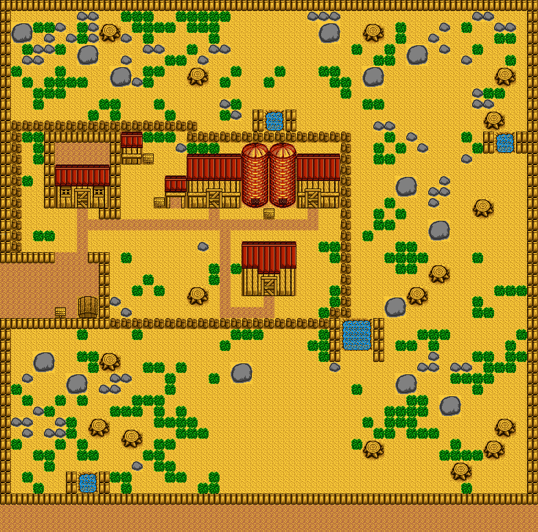 Harvest Moon GBC - Farm (Spring)