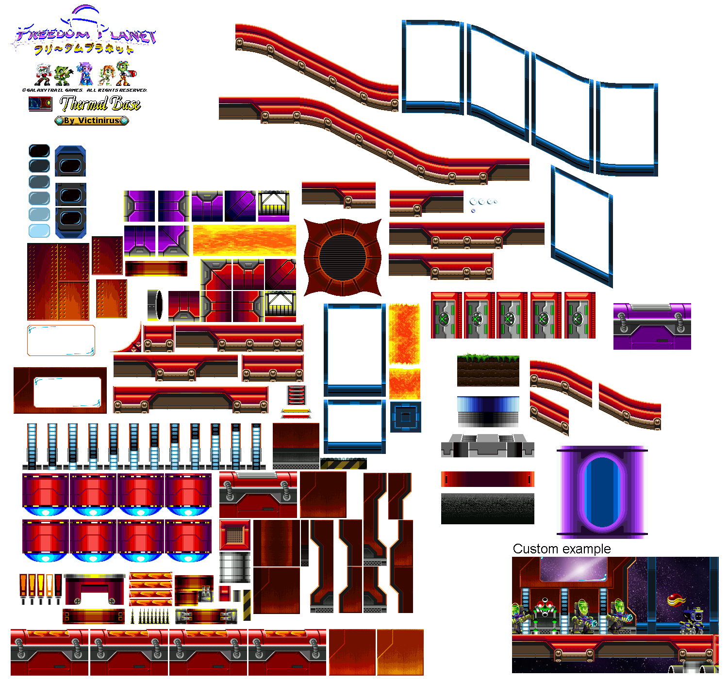 Freedom Planet - Thermal Base