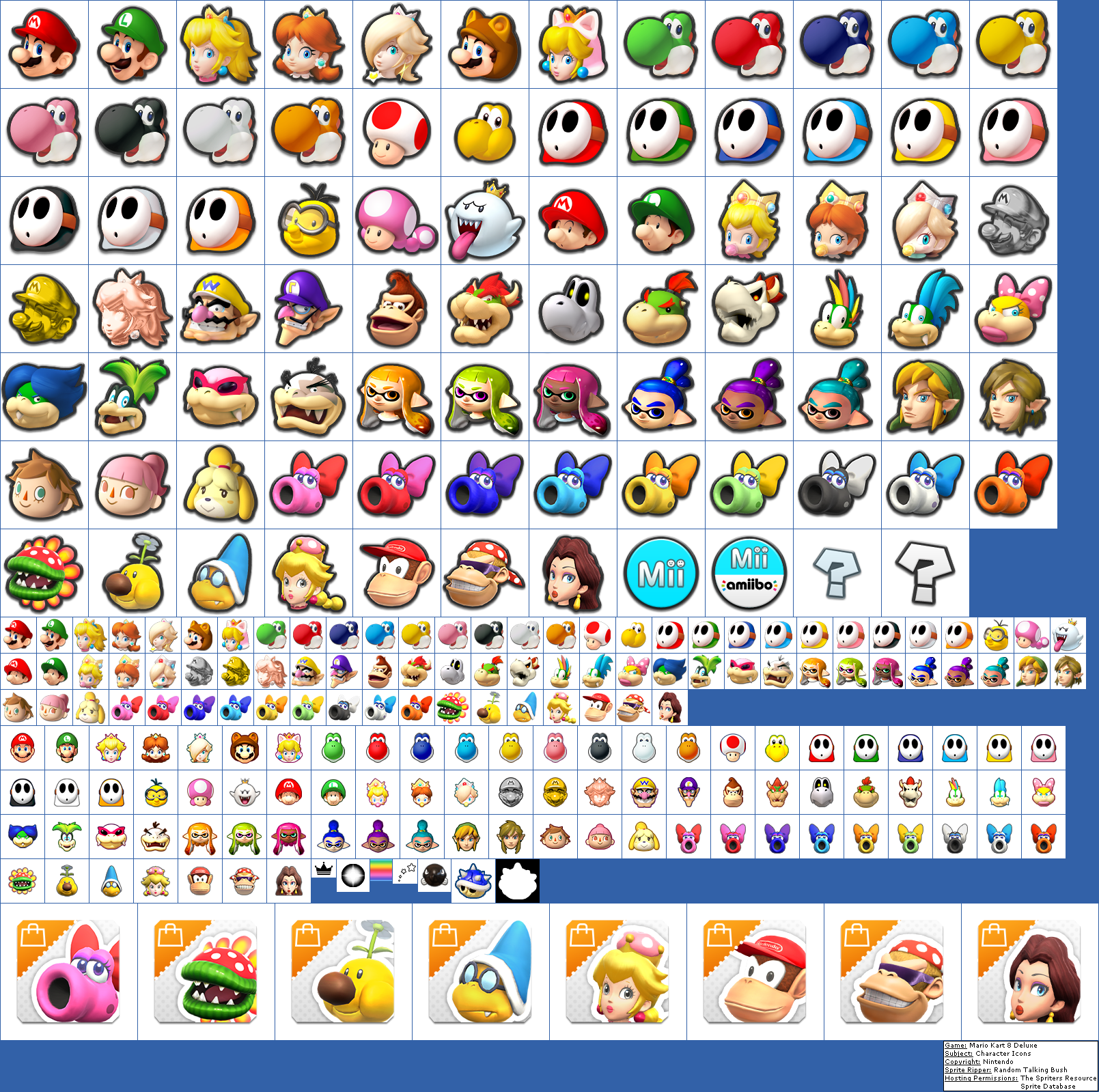 Character Icons