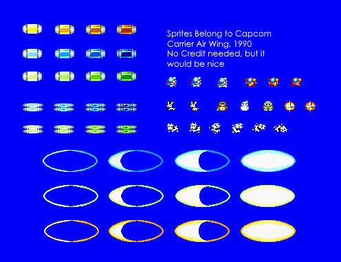 Carrier Air Wing - Items and Shields