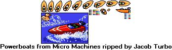 Micro Machines - Powerboats