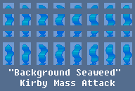 Kirby Mass Attack - Seaweed
