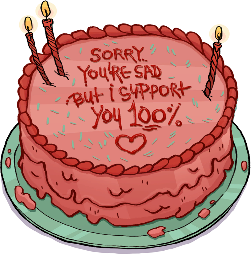 Sorry Cake