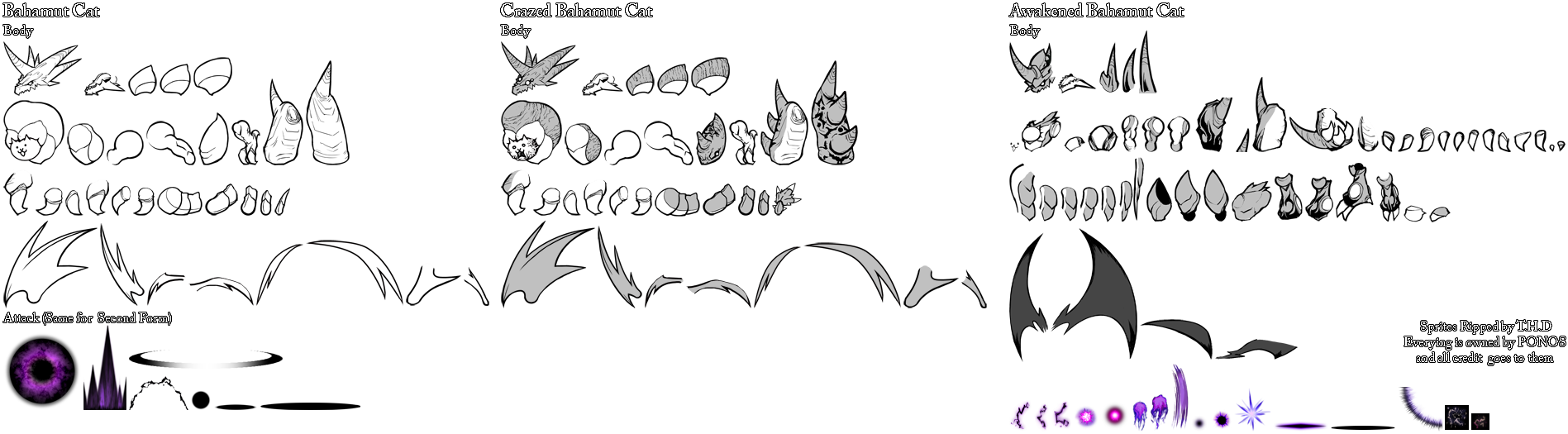 The Battle Cats - Bahamut Cat