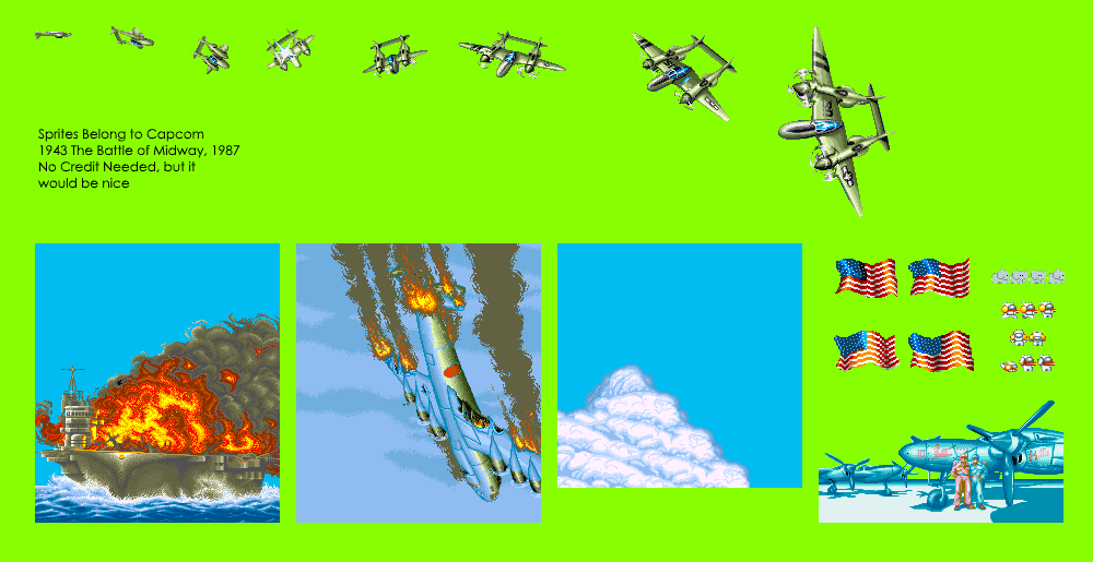 1943 - The Battle of Midway - Mission Complete / Game End Screens