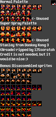 Donkey Kong 3 - Stanley the Bugman