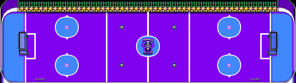 Ike Ike! Nekketsu Hockey Bu: Subette Koronde Dairantou (JPN) - Tanibana Rink