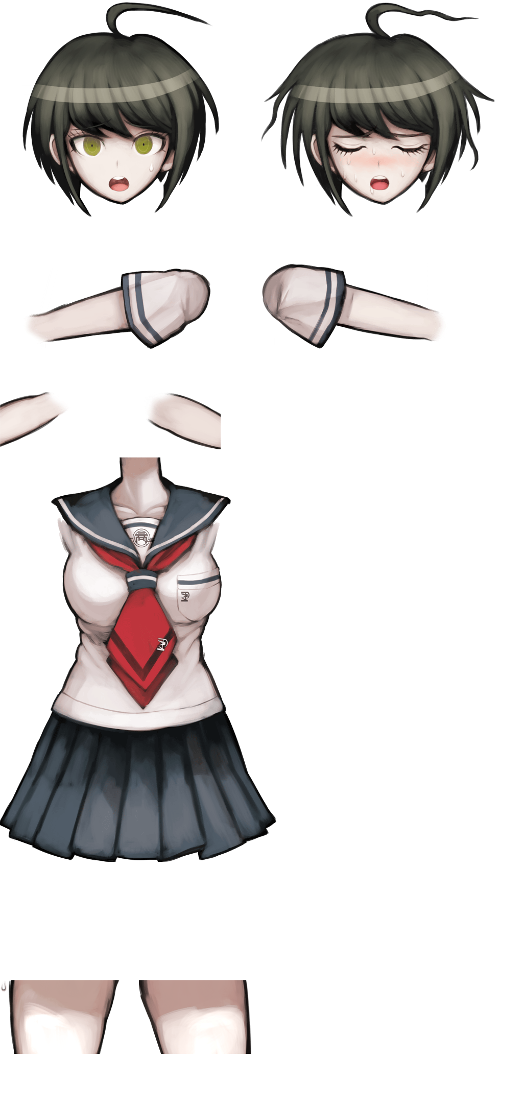 Komaru Naegi (Groping Minigame)