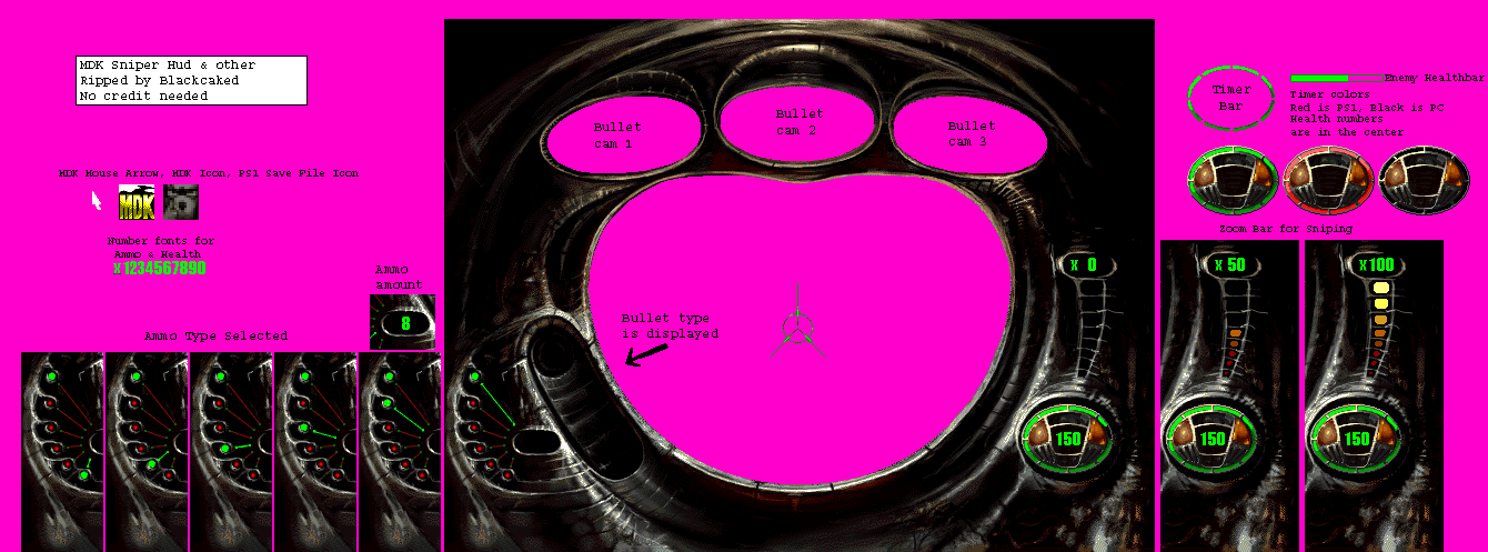 MDK - MDK Sniper Hud & Other