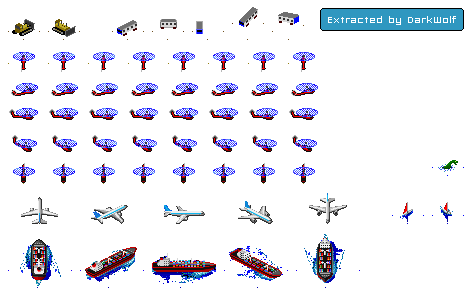 SimCity 2000 - Vehicles