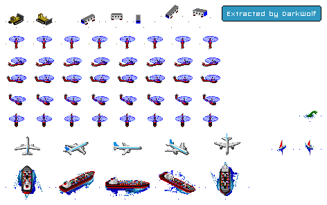 Sim City 2000 - Vehicles