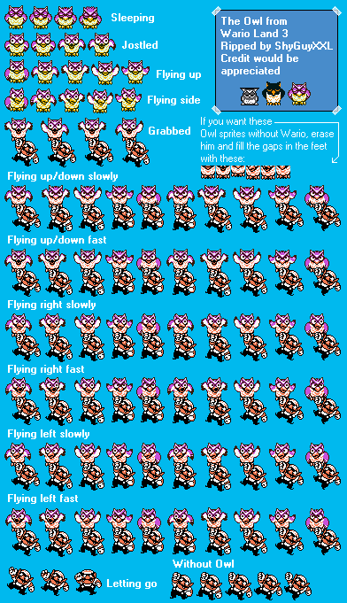 Wario Land 3 - Owl