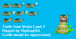 Wario Land II - Turtle