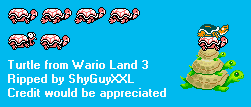Wario Land 3 - Turtle