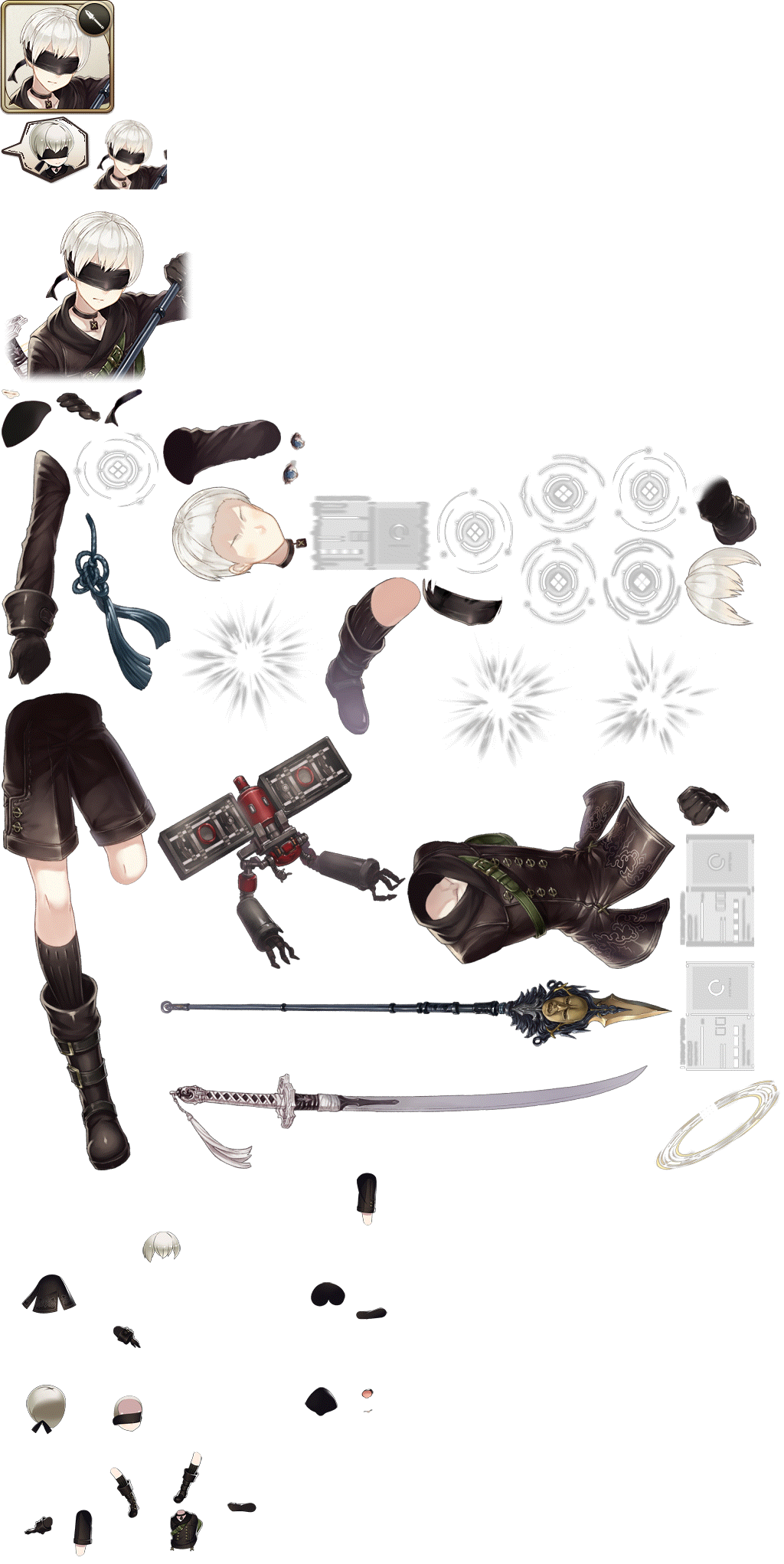 SINoALICE - YoRHa No.9 Type S (Scanner) (9S)