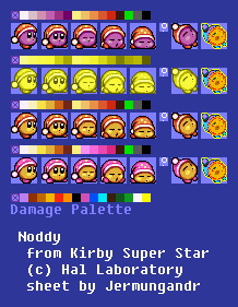 Kirby Super Star / Kirby's Fun Pak - Noddy