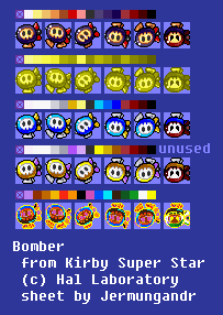 Kirby Super Star / Kirby's Fun Pak - Bomber