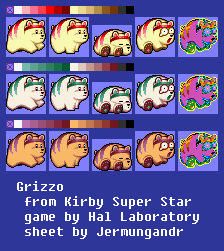 Kirby Super Star / Kirby's Fun Pak - Grizzo