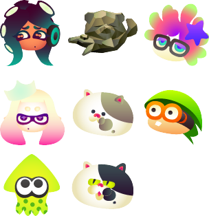 SplatNet 2 - Faces