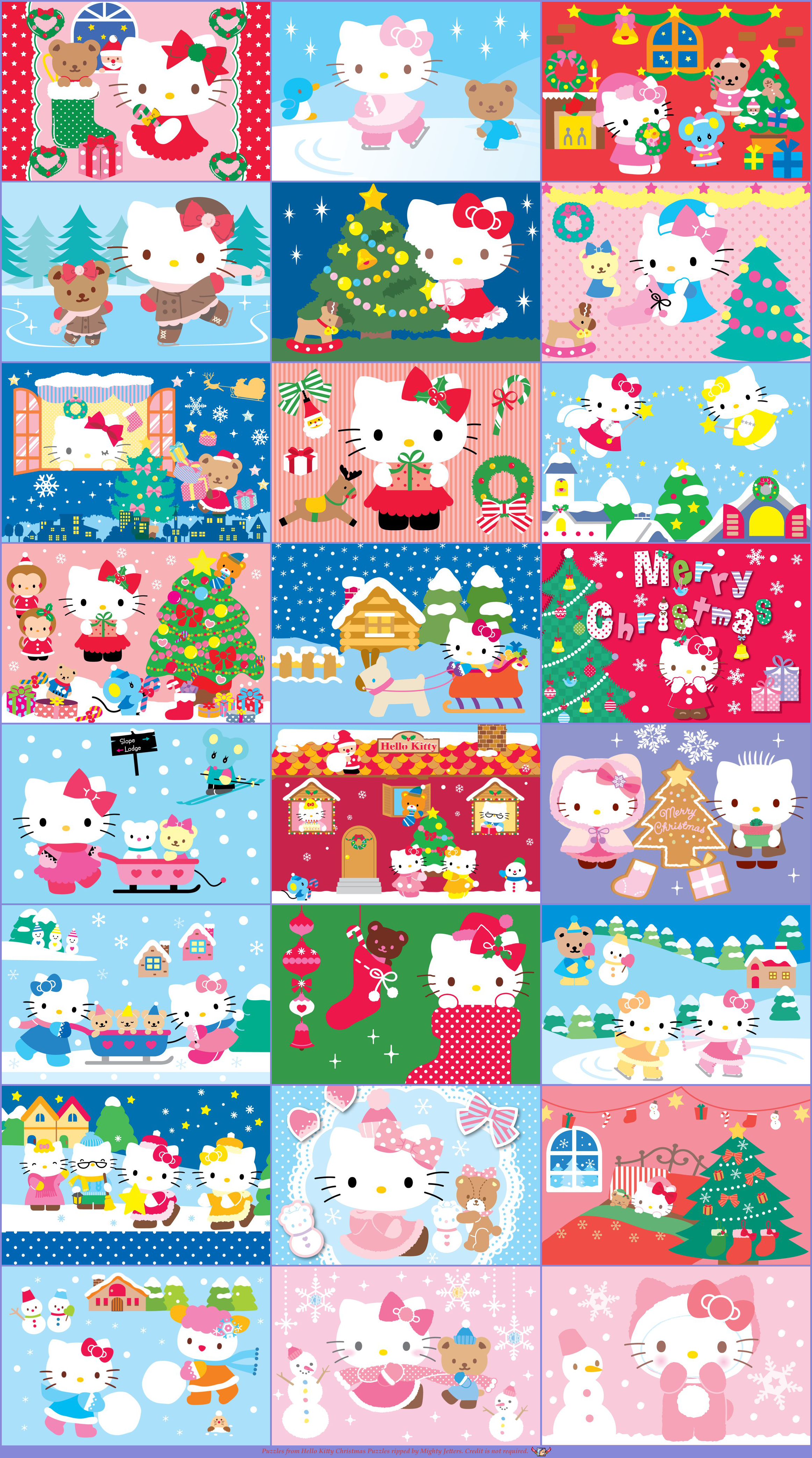 Hello Kitty Christmas Puzzles - Puzzles