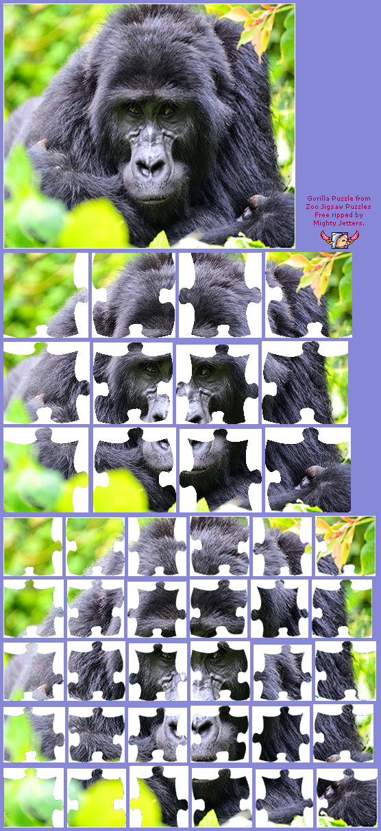 Zoo Jigsaw Puzzles Games Free - Gorilla