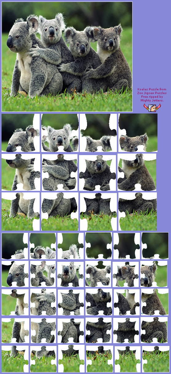 Zoo Jigsaw Puzzles Games Free - Koalas