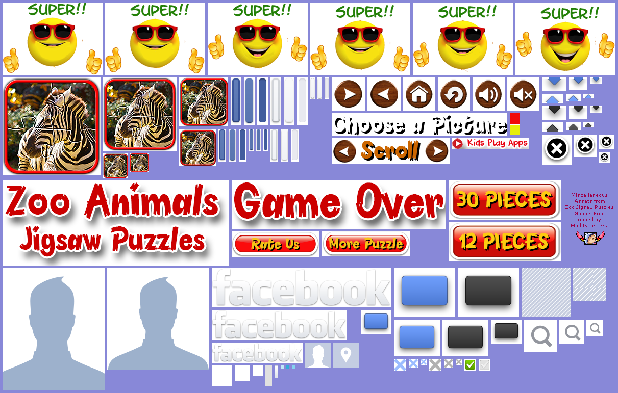 Zoo Jigsaw Puzzles Games Free - Miscellaneous Assets