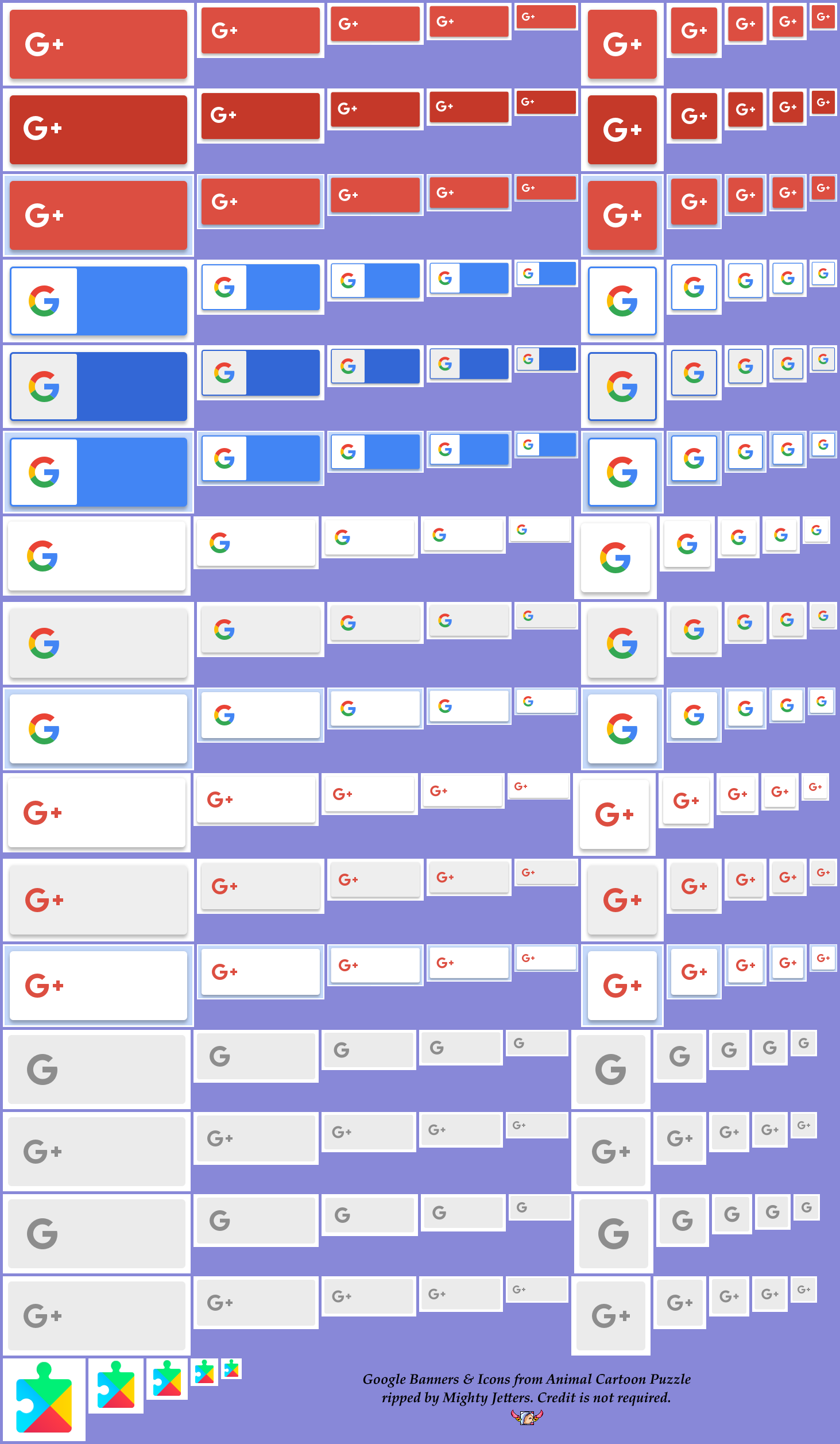 Google Banners & Icons