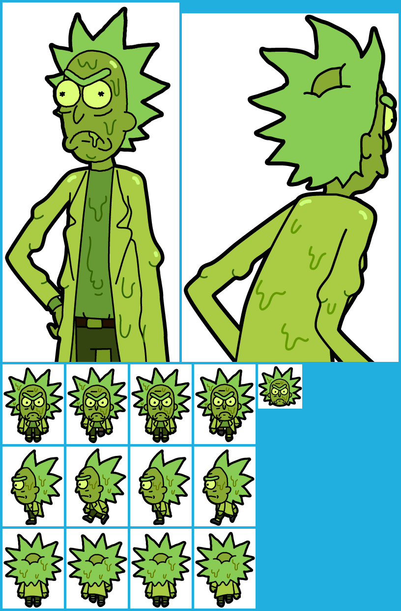 Pocket Mortys - Gunk Rick