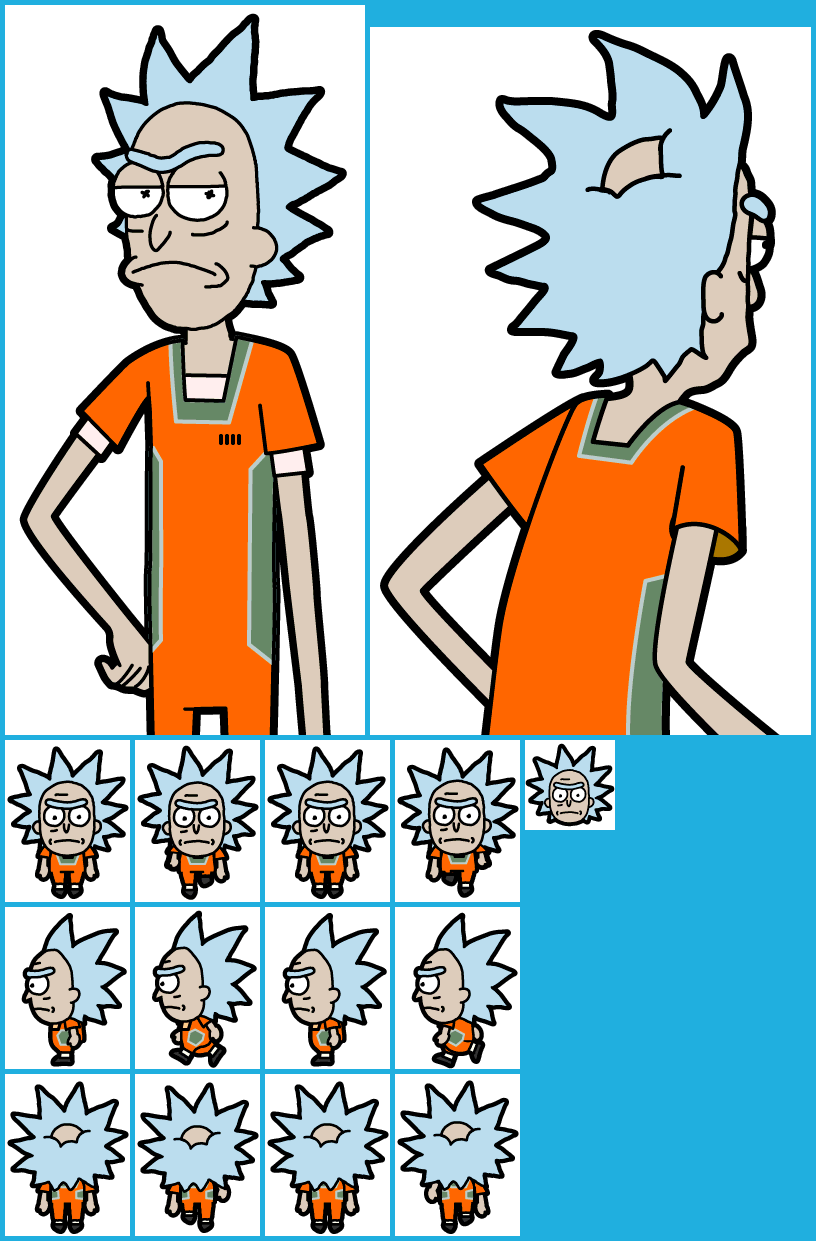 Pocket Mortys - Federation Prison Rick