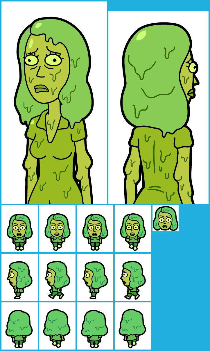 Pocket Mortys - Gunk Beth