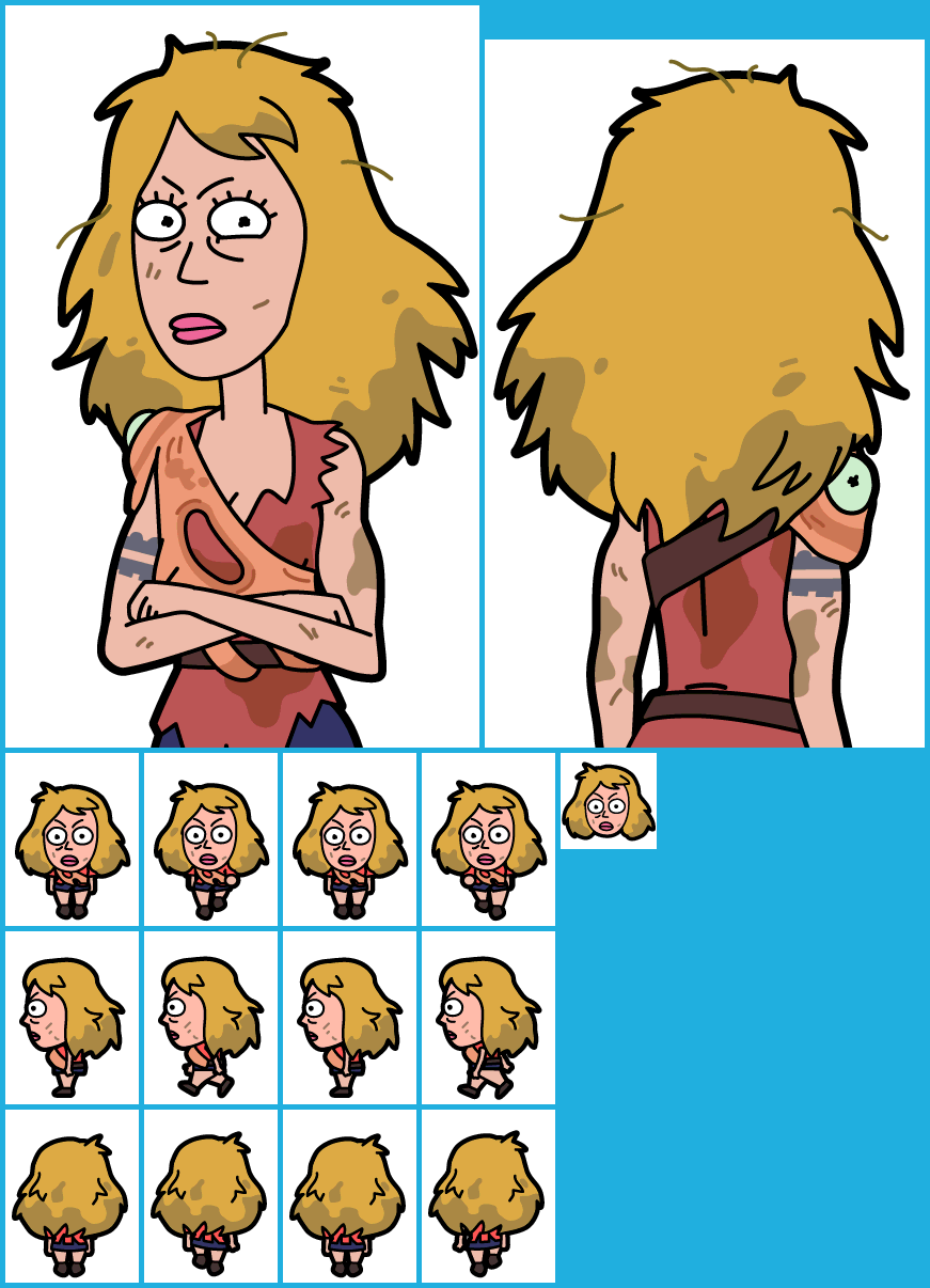 Pocket Mortys - Original Beth