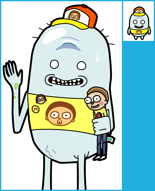 Pocket Mortys - Mr. Jellybean