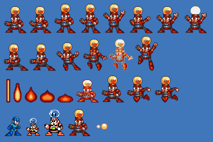 Mega Man Customs - Bright Man (Mega Man 7-Style)