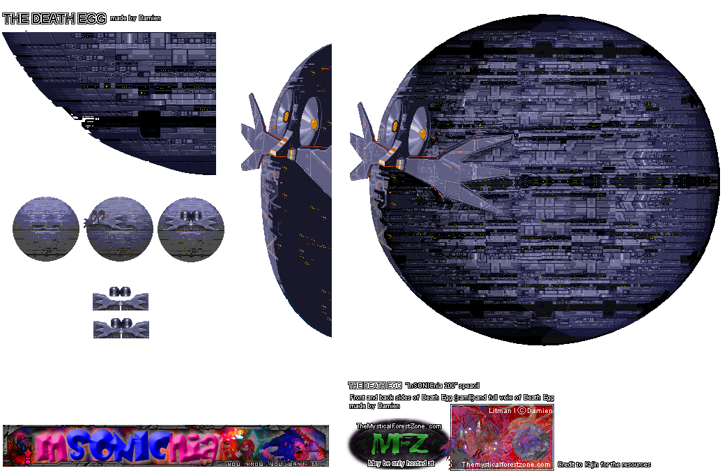 Sonic the Hedgehog Customs - Death Egg