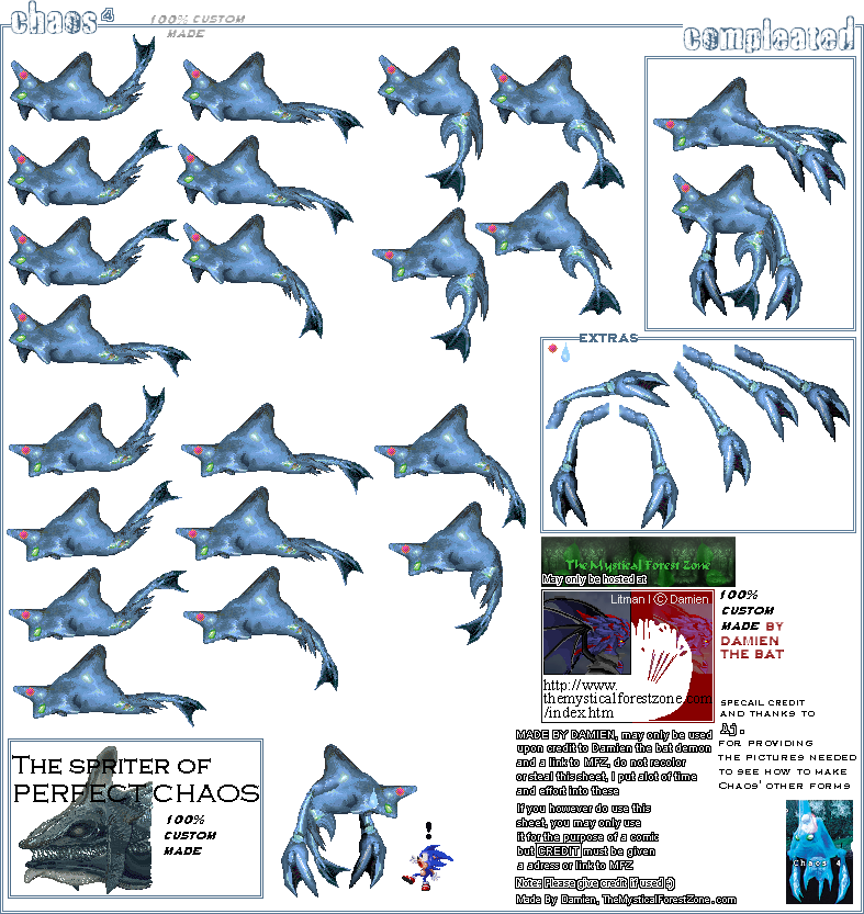 Sonic the Hedgehog Customs - Chaos 4