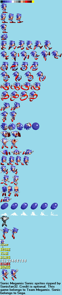Sonic the Hedgehog Megamix (Hack) - Sonic the Hedgehog