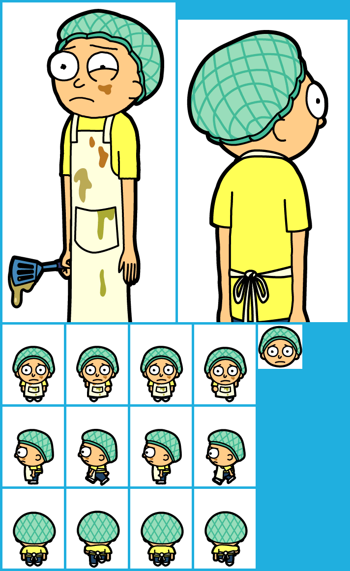 #166 Kitchen Boy Morty