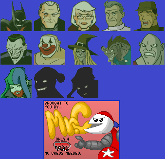 Batman Beyond: Return of the Joker - Character Icons