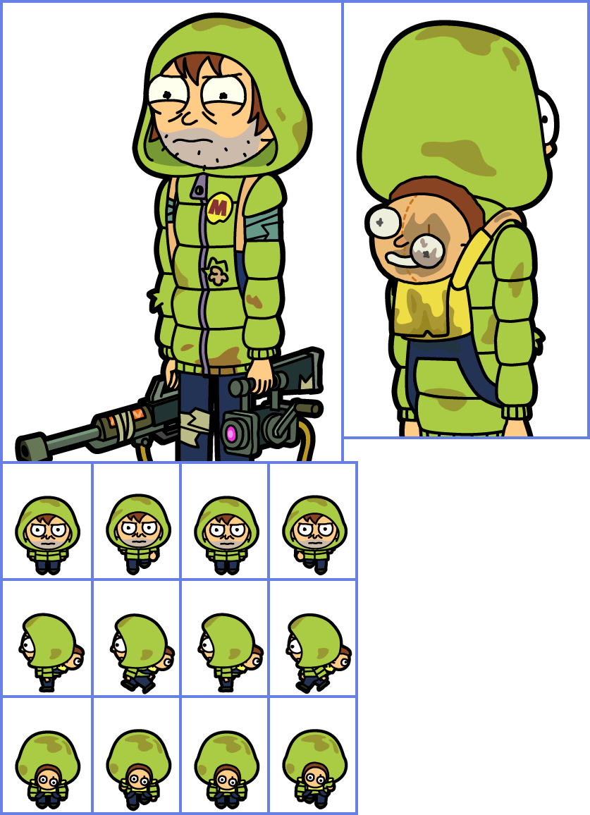 Pocket Mortys - #180 Survivalist Morty