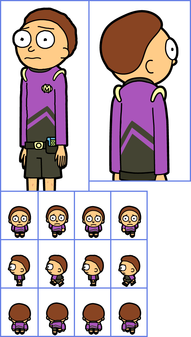 Pocket Mortys - #194 Crewman Morty