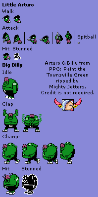 The Powerpuff Girls: Paint the Townsville Green - Big Billy & Little Arturo