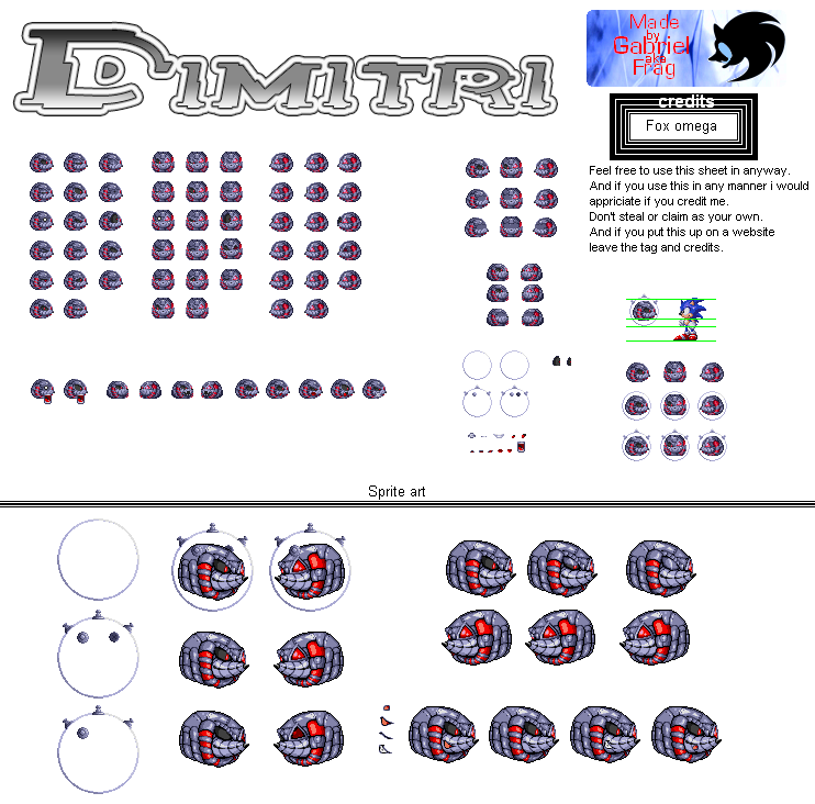 Sonic the Hedgehog Media Customs - Dimitri