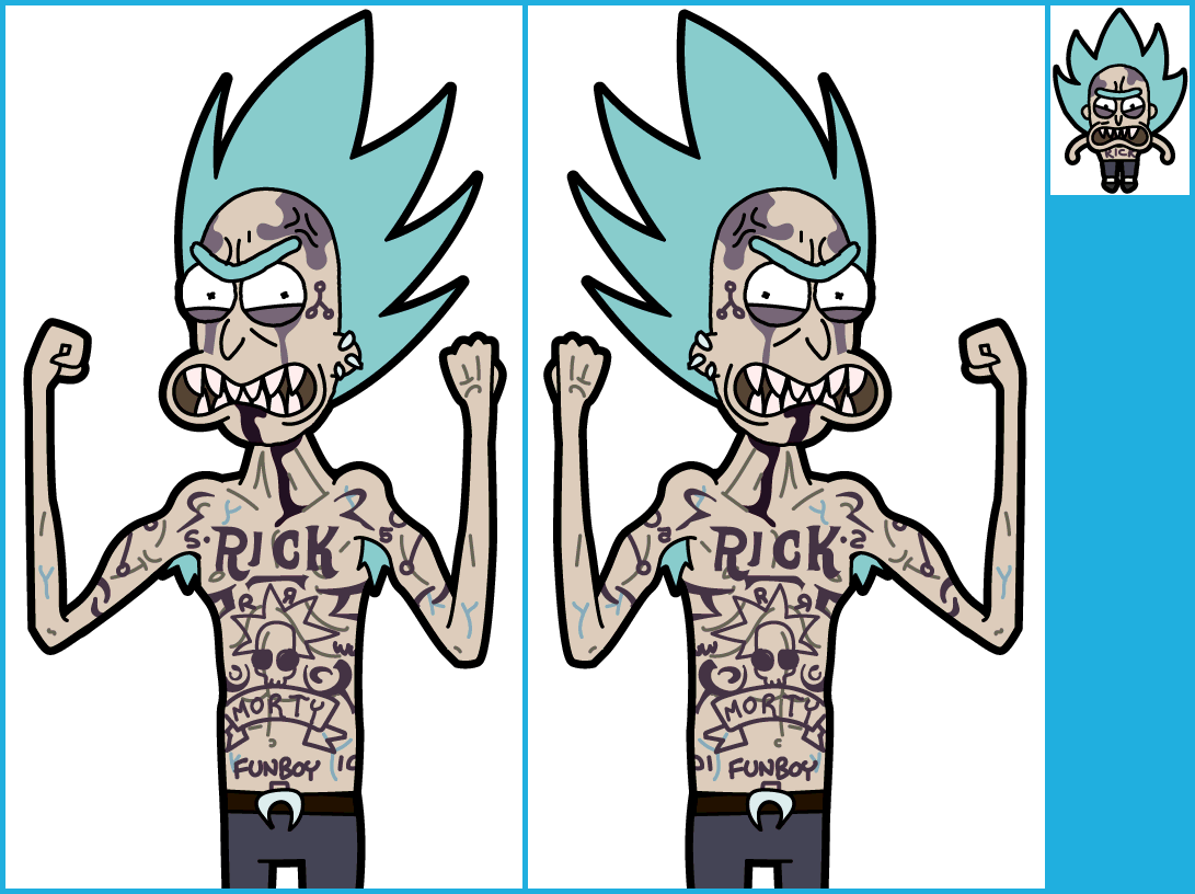 Pocket Mortys - Wrath Rick
