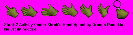 Shrek 2 Activity Center - Shrek's Hand