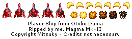 Otoko Dama - Player Ship