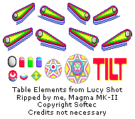 Lucy Shot - Table Elements