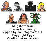 Zarlor Mercenary - Mugshots