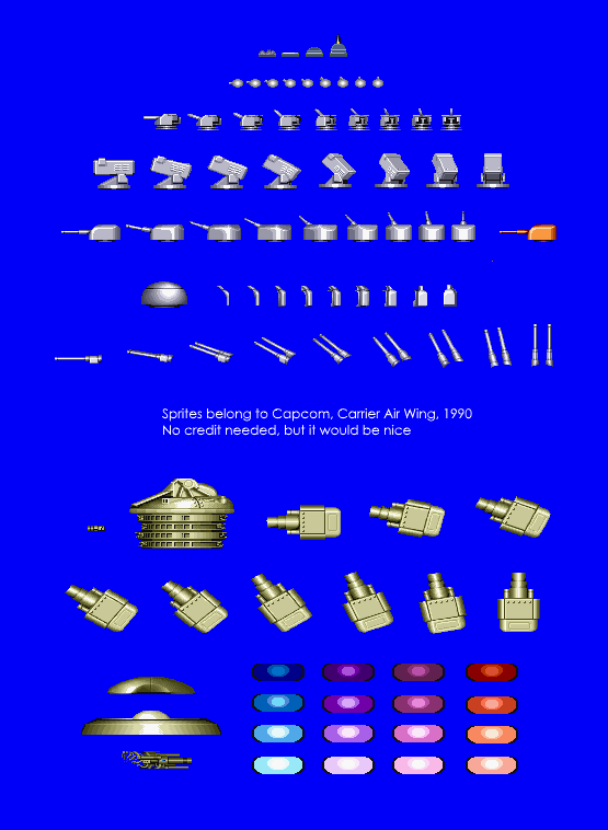 Carrier Air Wing - Enemy Turrets