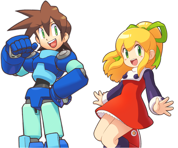 Megaman and Roll